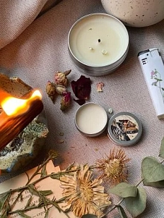 Твердые духи ручной работы «Огонь», 10 г