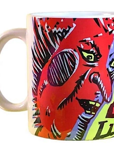 Кружка ШКЯ «Бесишь», керамика, 330 мл