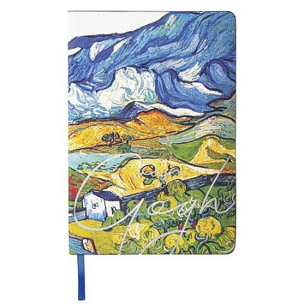 Блокнот «Van Gogh» в клетку, А5, 80 листов, зелёный, фото 6.