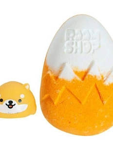 Бомбочка для ванны Boom Shop «Милашка корги», оранжевая