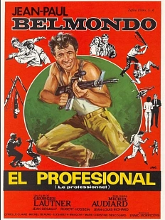 Кинопостер «Профессионал»