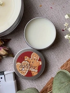 Твердые духи ручной работы «Имбирное печенье», 10 г