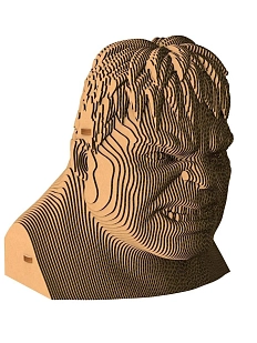 Картонный конструктор 3D «Халк»