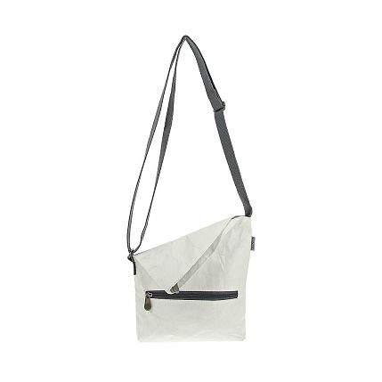 Сумка Ranzel Bags «Nichosi White», тайвек, белая, фото 5.
