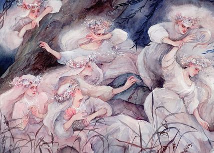 Тетрадь «Майская ночь», иллюстратор Оксана Викторова, А5, 40 листов, розовый, фото 4.