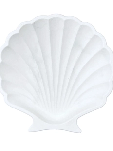 Подсвечник DARI DARI гипсовый, белый, в виде ракушки