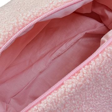 Косметичка ручной работы АМИ (Ami lé sac) «Grand», розовый барашек, фото 4.