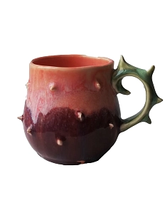 Кружка Зенд керамика с шипами №7