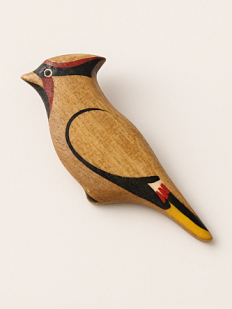 Брошь «Свиристель»