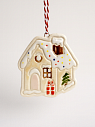 Игрушка на ёлку «Пряничный домик», керамика, превью фото 1