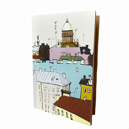 Блокнот «Сквозь крыши», фото 1.