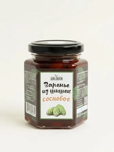 Варенье Дико Вкусно из сосновой шишки «Сосновое», 220 гр