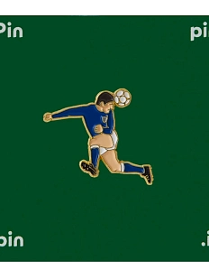 Металлический значок Heart of Moscow «Футболист. Италия» серия World XI