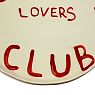 Тарелка ручной работы «Spaghetti lovers club», керамика, 23 см, превью фото 2