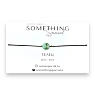 Браслет Something Special «Телец» с апатитом на чёрной нити, превью фото 1