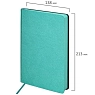 Ежедневник недатированный, BRAUBERG «Stylish», бирюзовый, А5, превью фото 2