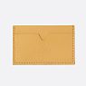 Визитница ручной работы, Kokosina bags, натуральная кожа, мимоза, превью фото 1