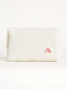 Косметичка ручной работы «Grand», белый барашек