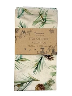 Полотенце «Шишки», разноцветное