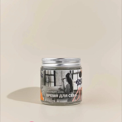 Свеча «Пахнет как время для себя», фото 2.