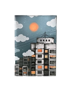 Обложка на паспорт Лемниската «Панельки», двуслойный пвх