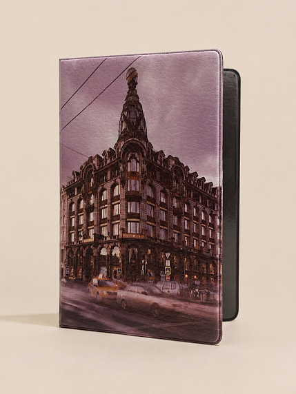 Обложка на паспорт DARI DARI «Дом Книги. Санкт-Петербург», искусственная кожа, фото 1.