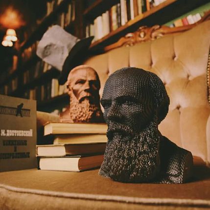 Картонный конструктор 3D «Фёдор Достоевский», фото 4.