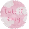 3D Стикер на телефон «Take it easy», розовый, объёмный, 2,5 см, превью фото 1