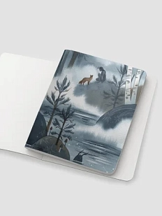 Тетрадь Анна Спешилова «Карелия», А5, 40 листов, голубой