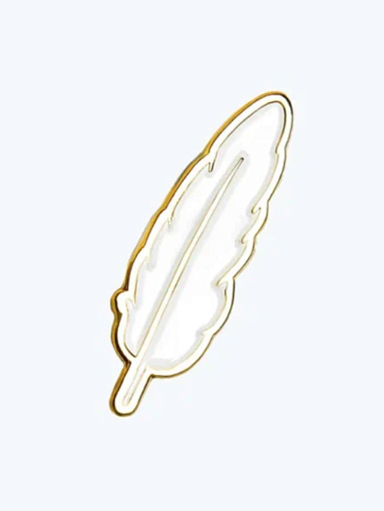 Металлический пин WAF WAF «Перышко», фото 1.