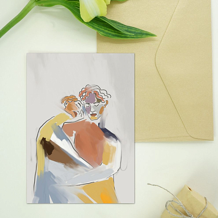 Открытка DARI DARI «Объятие», А6, фото 2.