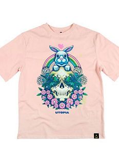 Футболка Barking store «UTOPIA», жен. M