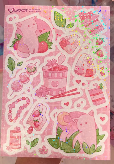 Стикерпак «Нежные радости», А6, фото 1.