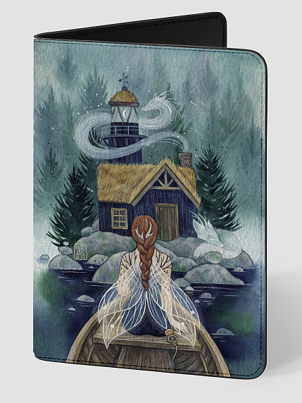 Обложка на паспорт «Тишина», Спешилова Анна, фото 1.