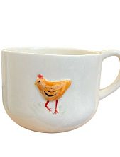 Кружка ручной работы DARI DARI «Курочка», керамика, 350 мл