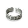 Кольцо ЭТО МЕТАЛЛ (IT IS METAL) «Фазы Луны» 18/19, металлическое, превью фото 1