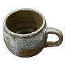 Кружка ручной работы коричнево-синяя, керамика, 250 мл, превью фото 2
