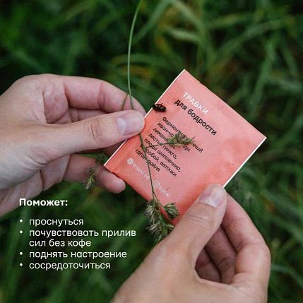 Набор травяного чая «Травки для бодрости», 3 пачки, фото 4.