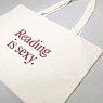 Сумка шоппер «Reading is sexy», белый, превью фото 3