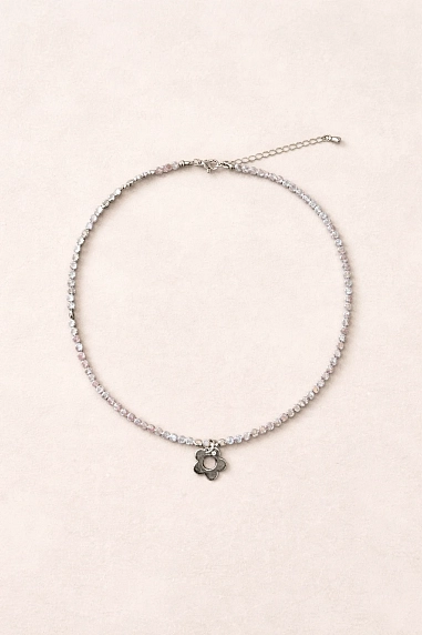 Чокер из блестящего гематита с подвеской Мигетт, в ассортименте, фото 7.