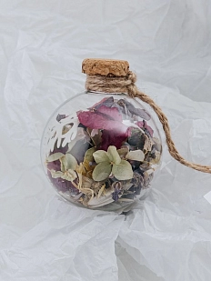 Ёлочный шар Зачарованные шары «Яркий», 6 см