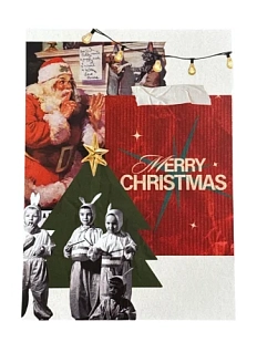 Открытка новогодняя «Merry Christmas», А6