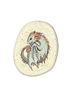 Брошь Керемет «Дракон», керамика