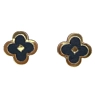 Серёжки-гвоздики ОКподолинс «Клеверы» из коллекции Clover Classic, дерево, превью фото 1
