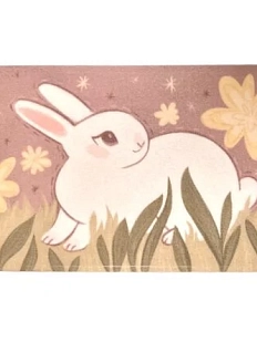 Наклейка на карту «Кролик»