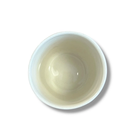 Стакан ручной работы «Люблю», полуфарфор, 150 мл, фото 4.