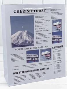 Пакет подарочный «Газета», 26х32 см