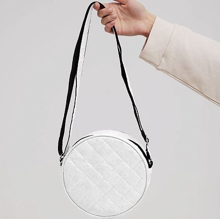Сумка Ranzel Bags «Lima White», тайвек, белая, фото 1.