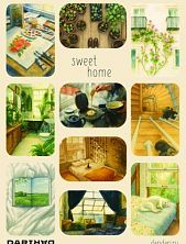 Стикерпак виниловый DARI DARI «Sweet home», А5