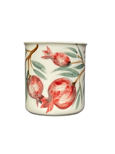 Стакан ручной работы Верба керамика «Гранат», керамика, 400 мл